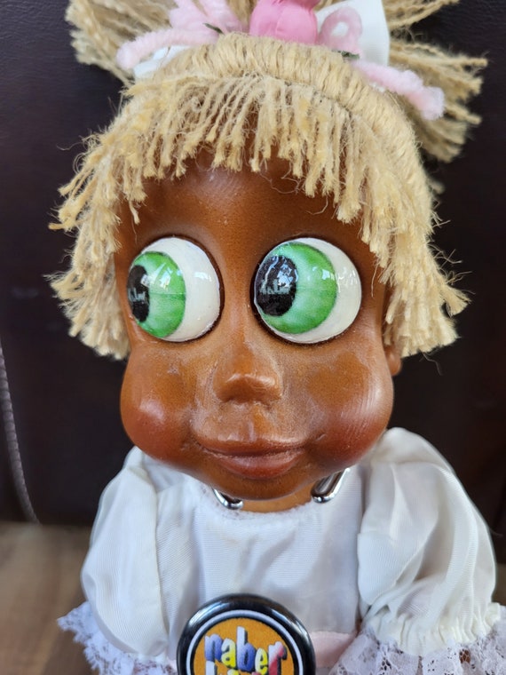 Vintage Naber Kids Margi Wooden Doll W/certificate of Authenticity 