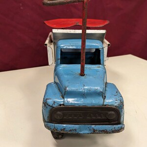 1960's Pressed Steel Buddy L Sit-N-Ride Dump Truck image 2