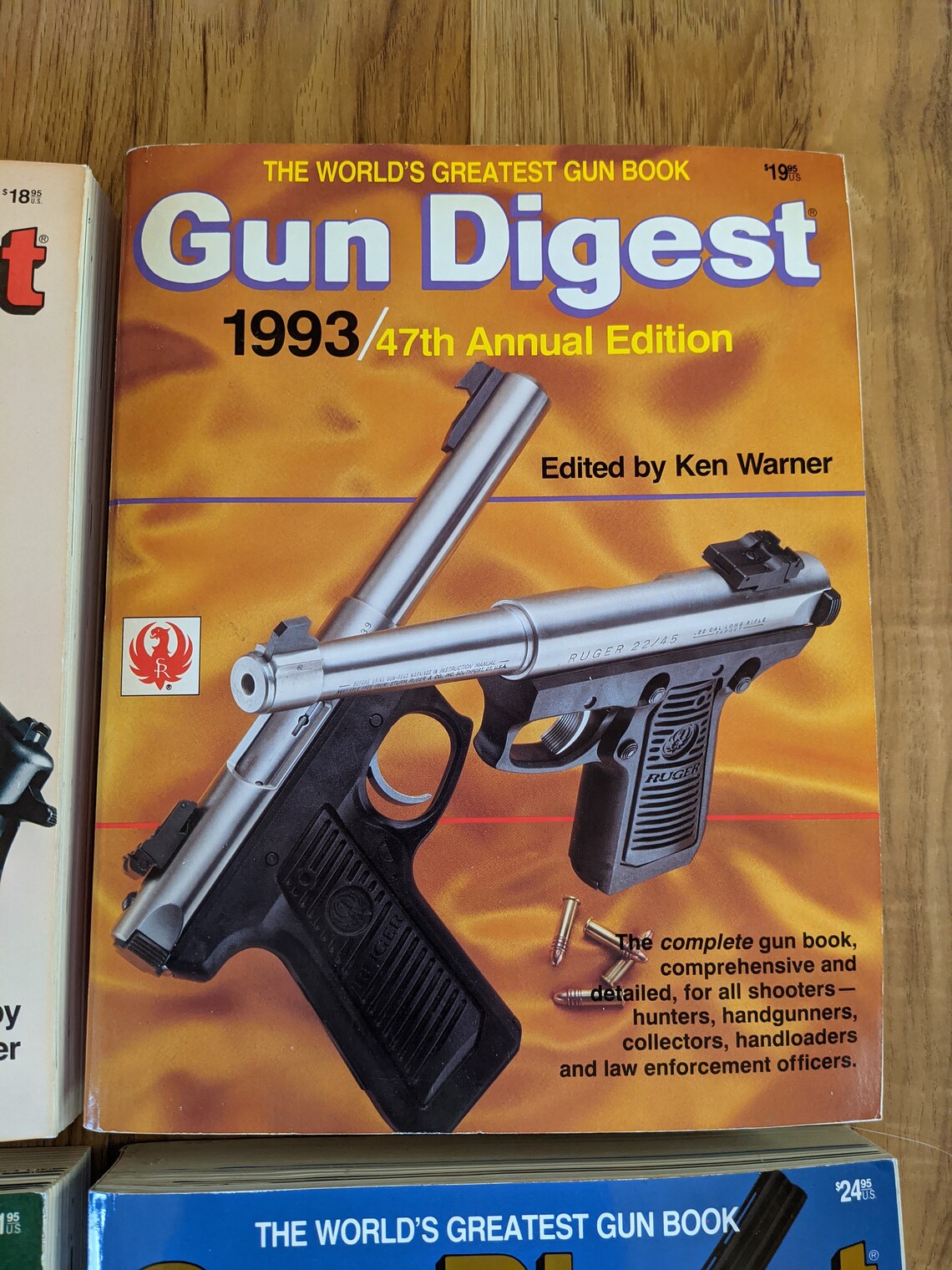 Lot of 7 1990's Gun Digest Books 1990 1991 1993 1994 1995 Etsy