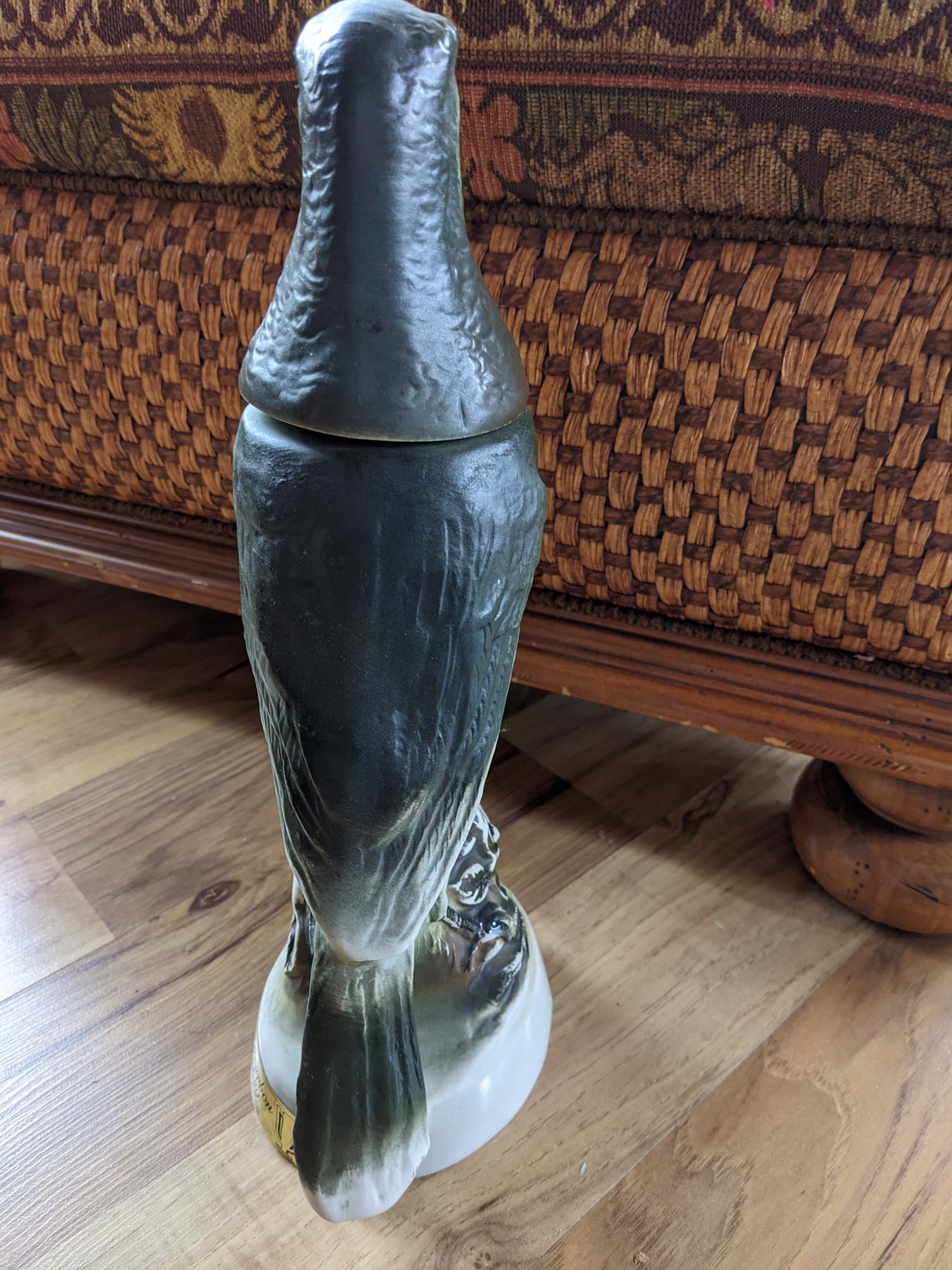 Vintage 1969 Jim Beam Bird Decanter Empty Etsy