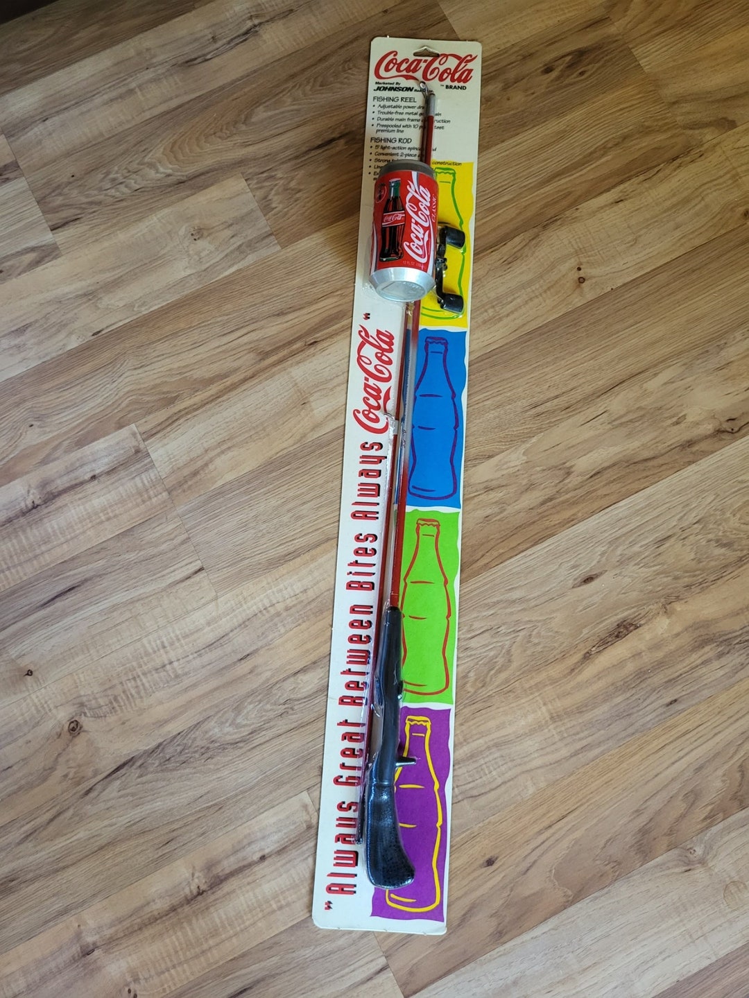 Coca-Cola Fishing Rod and Reel