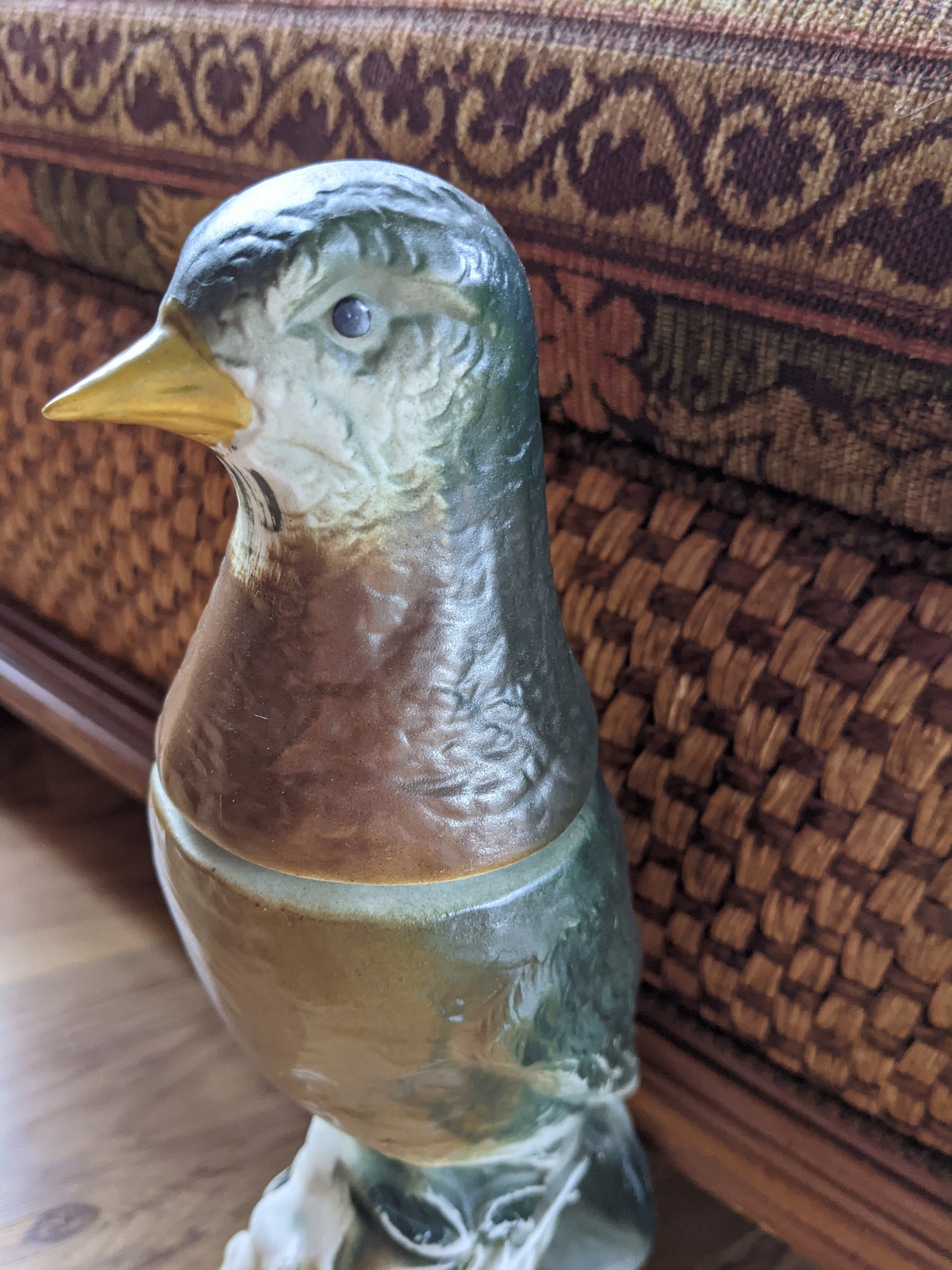 Vintage 1969 Jim Beam Bird Decanter Empty Etsy