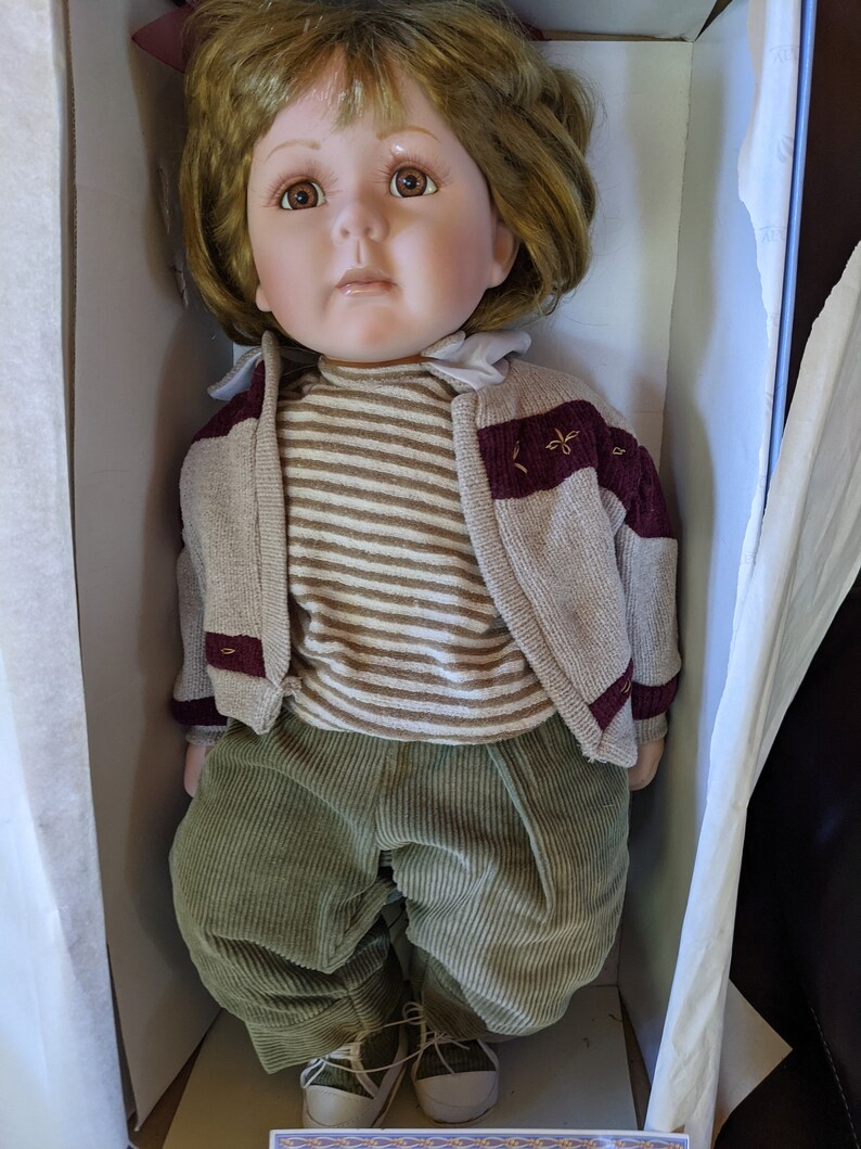 Vintage Cathay Collection Porcelain 21 Doll Casty Etsy