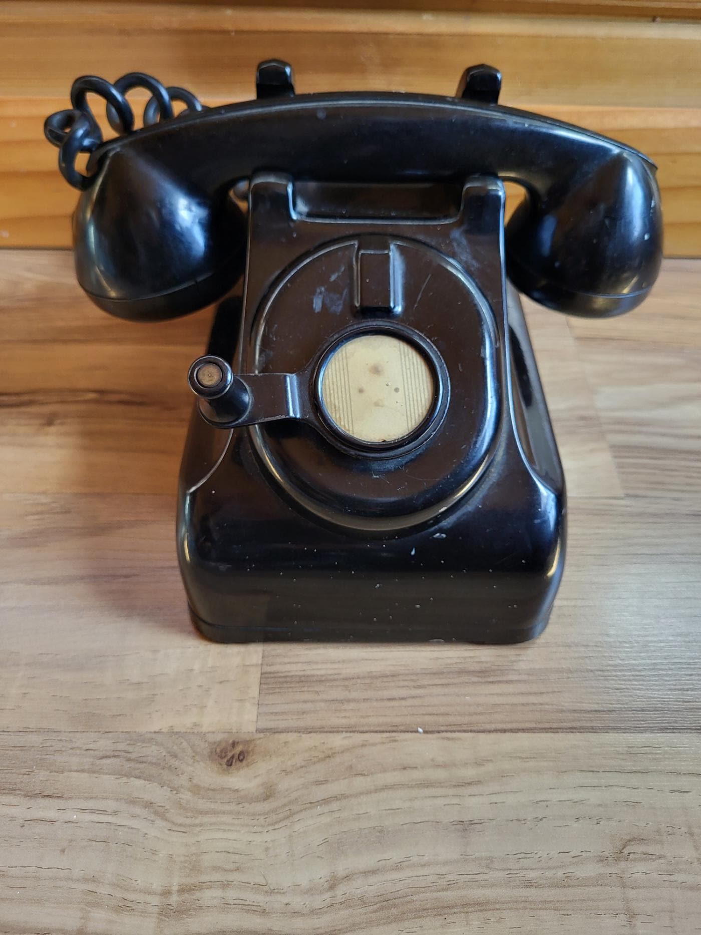 Vintage Antique Leich Crank Black Telephone - Etsy