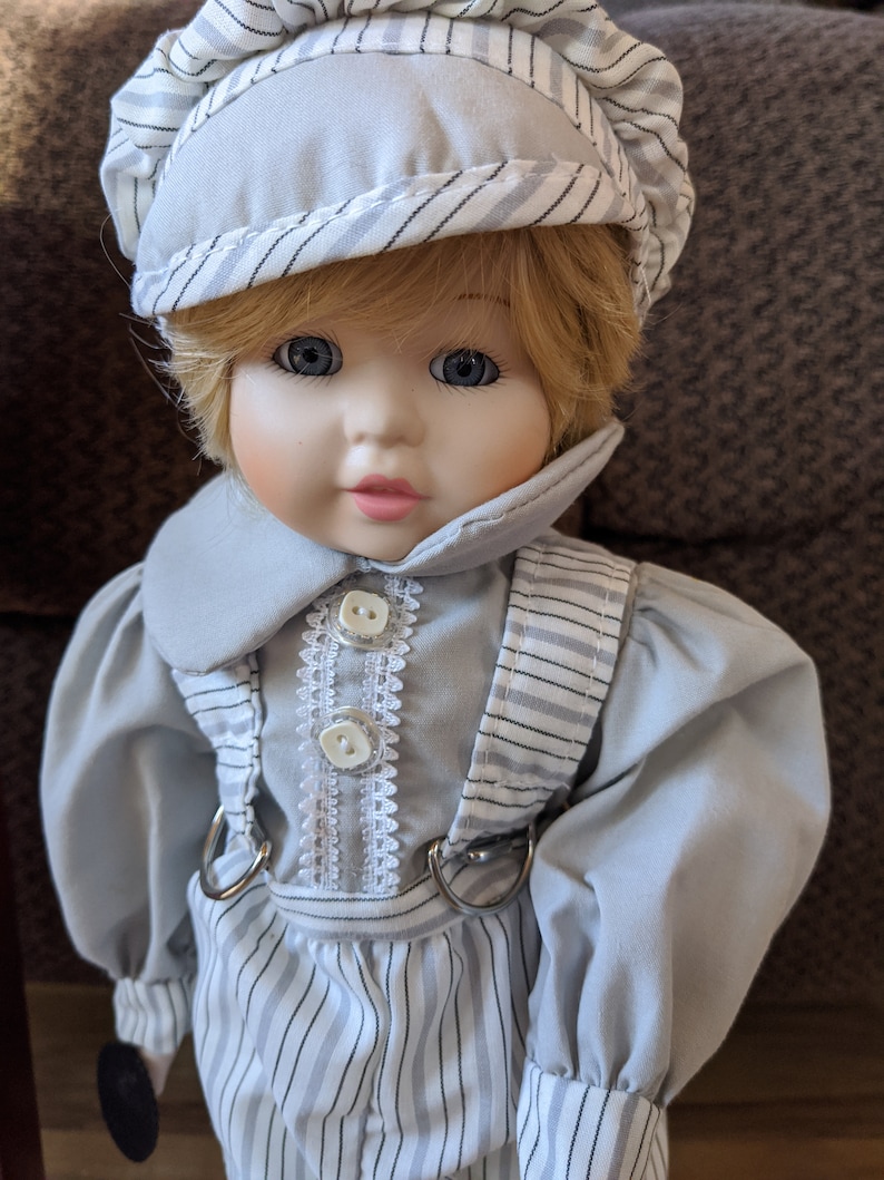 1988 Brinn's Collectible Porcelain Doll Michael With Etsy