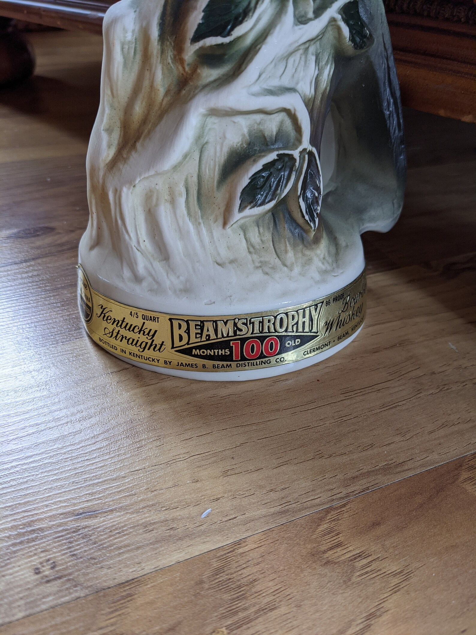 Vintage 1969 Jim Beam Bird Decanter Empty Etsy