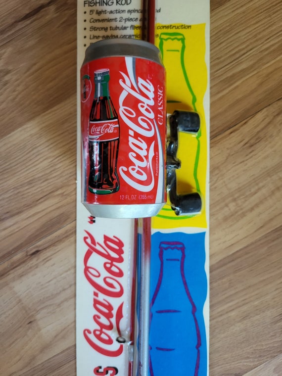 1995 Coca-cola Johnson Reel Fishing Reel Rod -  Finland