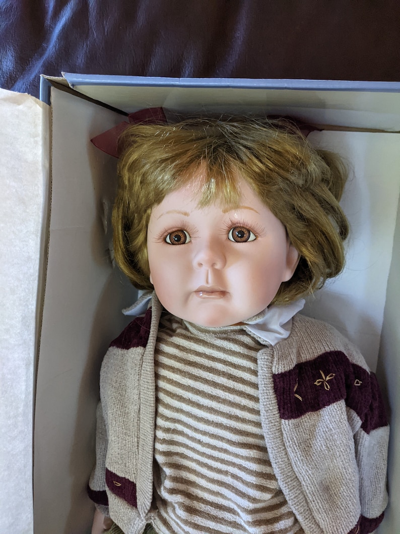 Vintage Cathay Collection Porcelain 21 Doll Casty Etsy