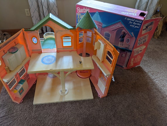 1995 Mattel Barbie Dream House With Working Elevator in Original Box 12709 Etsy