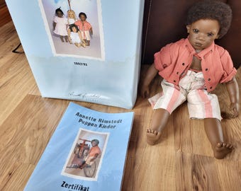Annette Himstedt Summer Dreams Pemba African American Boy Doll 2292 - Germany
