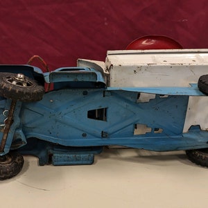 1960's Pressed Steel Buddy L Sit-N-Ride Dump Truck image 7