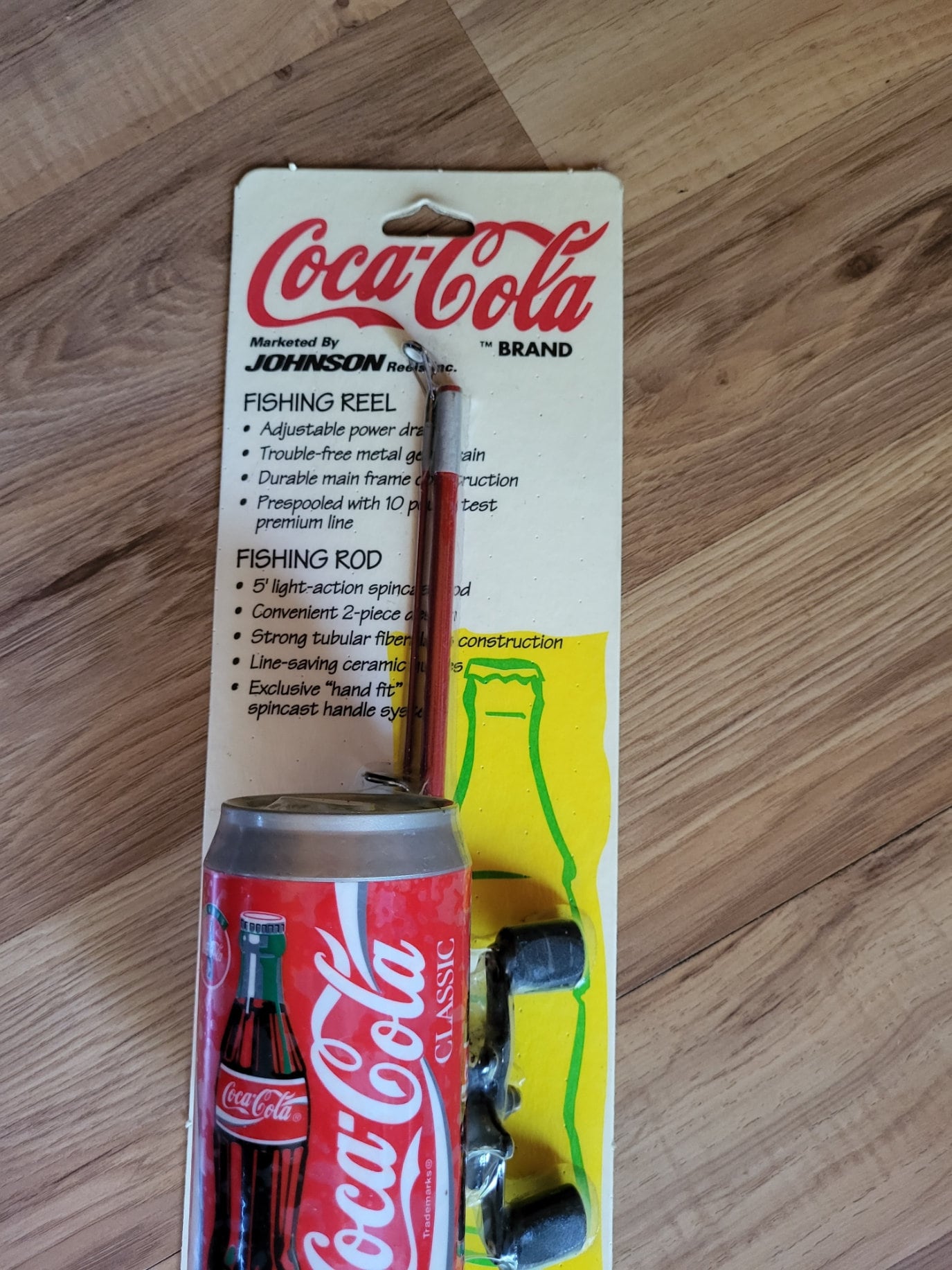 1995 Coca-cola Johnson Reel Fishing Reel Rod -  Canada