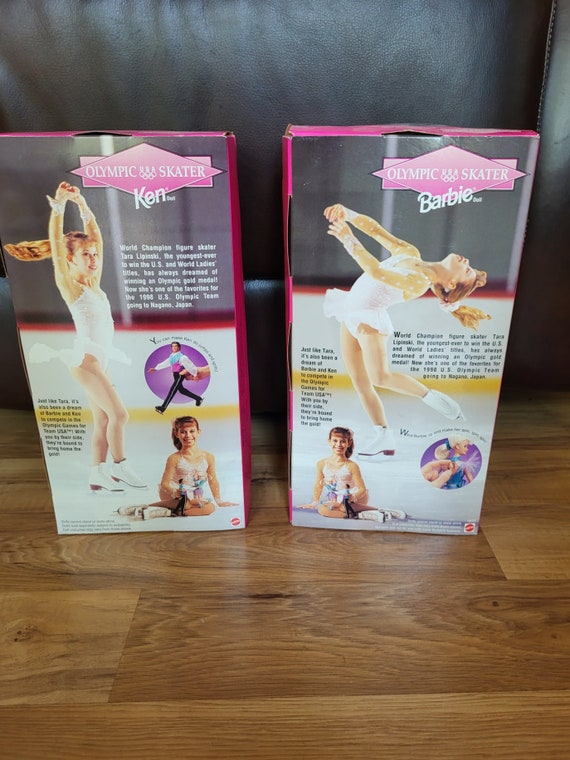 Buy Vintage Mattel Olympic USA Skater Ken Barbie Dolls New