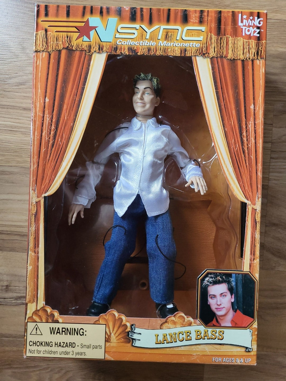 2000 Living Toyz NSYNC Lance Bass Doll Etsy
