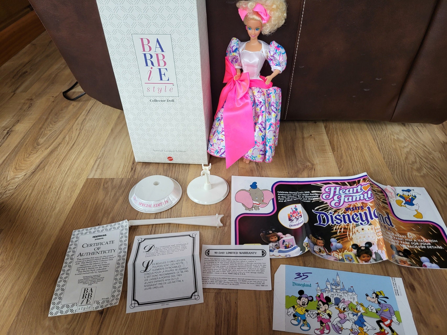 1990 Mattel Barbie Style Collector Doll Etsy