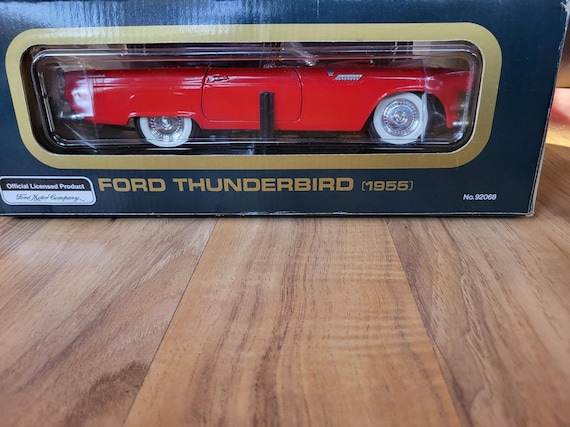 Vintage Road Tough 1955 Ford Thunderbird Diecast 1:18 Scale Car - Etsy