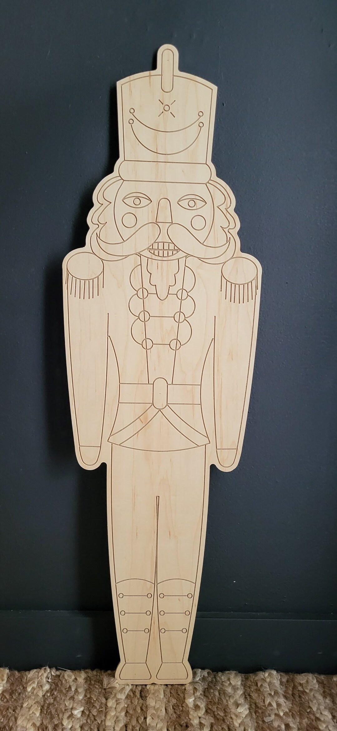 Nutcracker Wood Cutout - Etsy