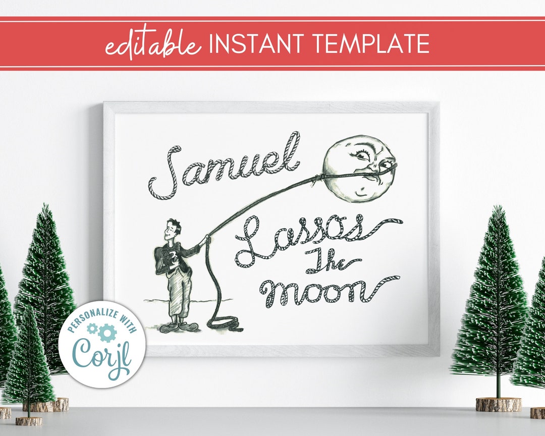 Christmas Gifts, It's a Wonderful Life Digital Print, Personalized ...