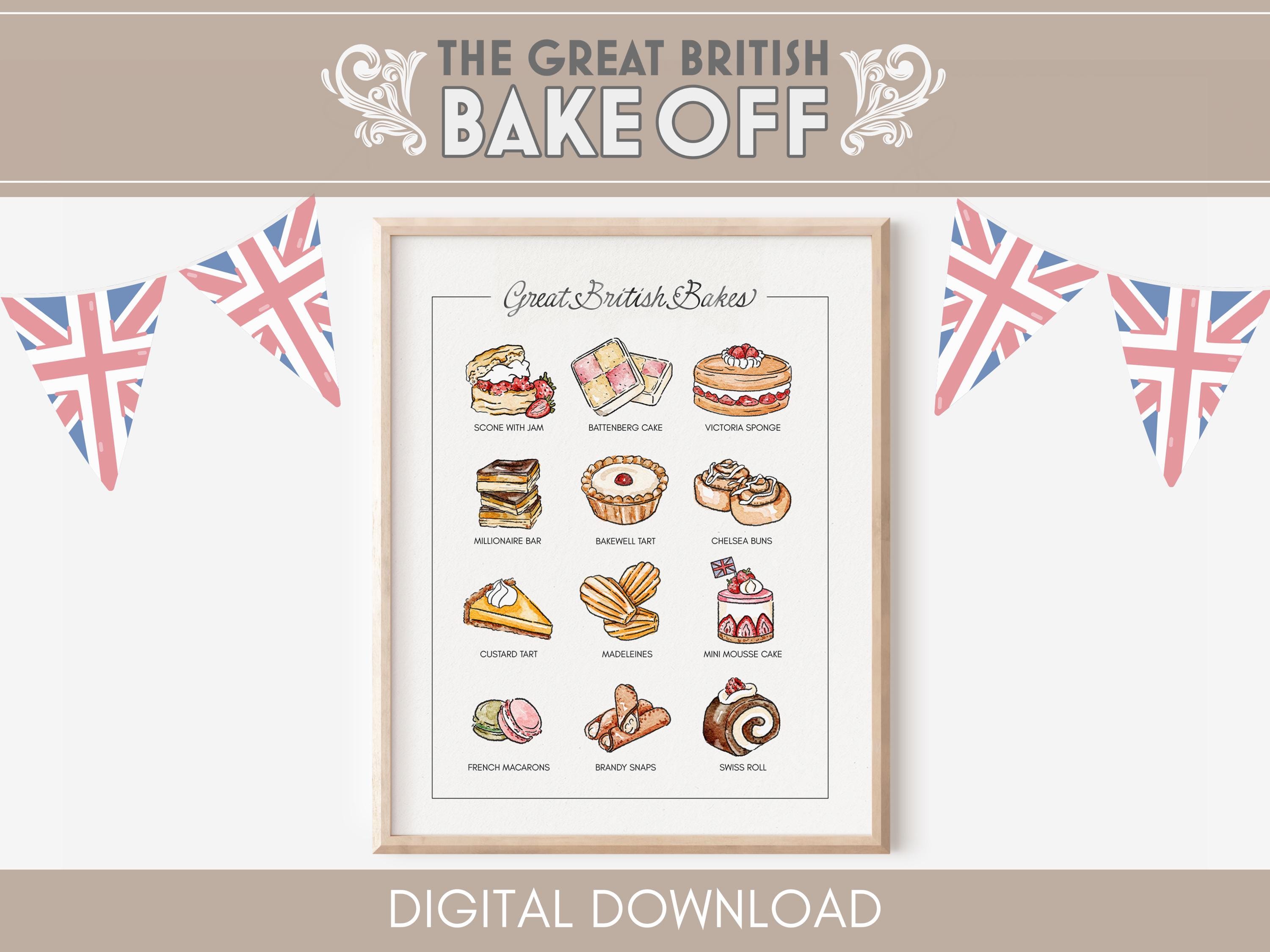 Great British Bake off Poster