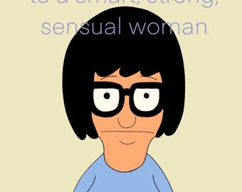 Tarjeta de cumpleaños de Tina Belcher