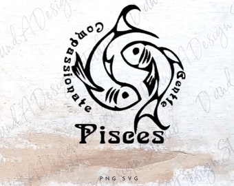 Download Pisces Fish Svg Etsy