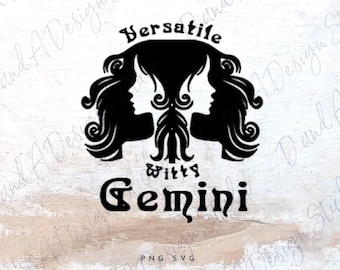 Gemini Svg Etsy