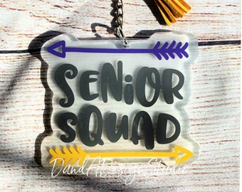 Senior Squad Harz Schlüsselbund | Abitur Geschenk, Abitur College