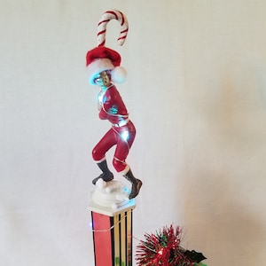 Custom Art Trophy Upcycled & Repurposed Nostalgic Prizes Extra Fancy