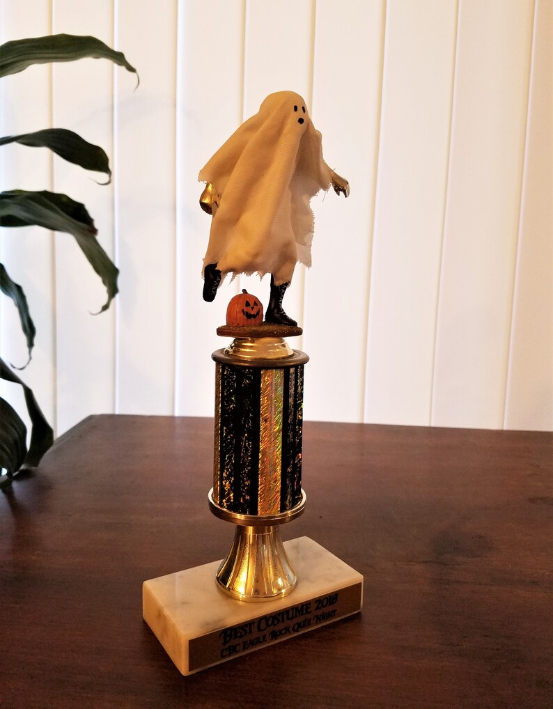 Custom Art Trophy Upcycled & Repurposed Nostalgic Prizes image 10