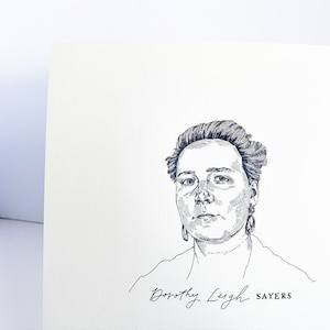 Dorothy Sayers | Pen & Ink Illustration