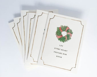 Christmas notecards | Etsy
