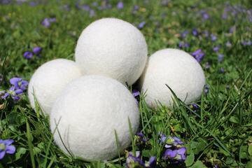 Dryer Balls - USA MADE- Organic Dryer Balls - Wool Dryer Ball - Organ…