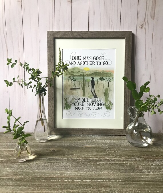 Jack Straw Grateful Dead Art Print Etsy