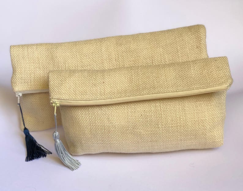 Hessian Clutch Bags by Kvo Makes Etsy Australia