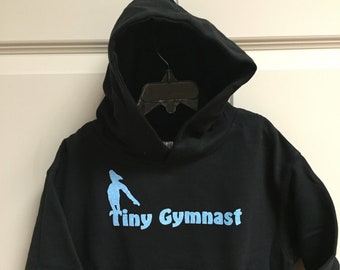 Tiny Gymnast Glitter Hooded
