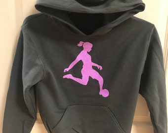 Glitter soccer player