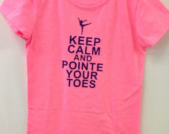 Keep Calm and Pointe Your Toes