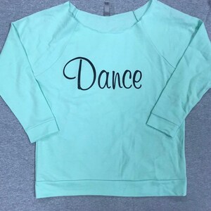 Dance off the shoulder long sleeve