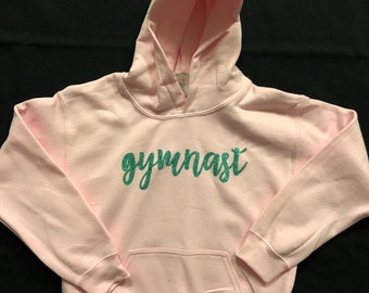 Gymnast in glitter