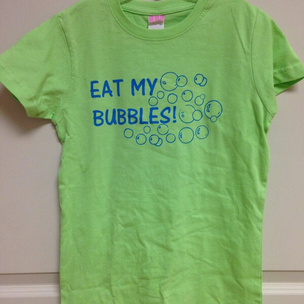 Eat my bubbles swim tee