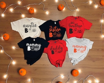 Family Halloween Boo Tees