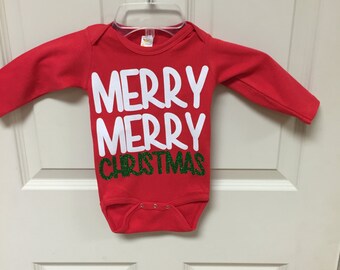 Glitter Merry Merry Christmas