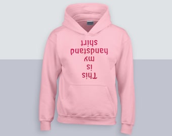 This Is My Handstand Glitter Hoodie