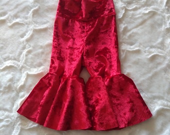 velvet bell bottoms baby