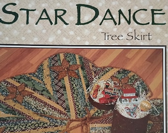 Star dance tree skirt pattern paperback book