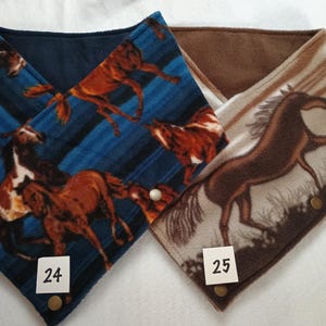 Fleece Cowl Scarf, Western Snap Neck Warmer/fashion scarves Bild 13