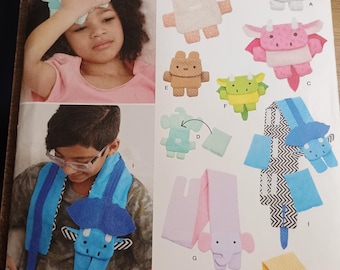 Patrones de costura sin cortar / animales de peluche / muñecas