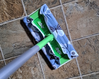 Cabezales de fregona reutilizables de franela para Swiffer (juego de 6)