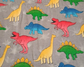 Dinos cotton knit fabric/sewing