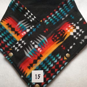 Fleece Cowl Scarf, Western Snap Neck Warmer/fashion scarves Bild 9